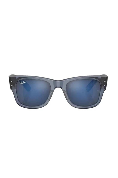 Rayban Mod.0840S C.6638O4 Mavi -Kahverengi Kırçıllı Kadın Güneş Gözlüğü