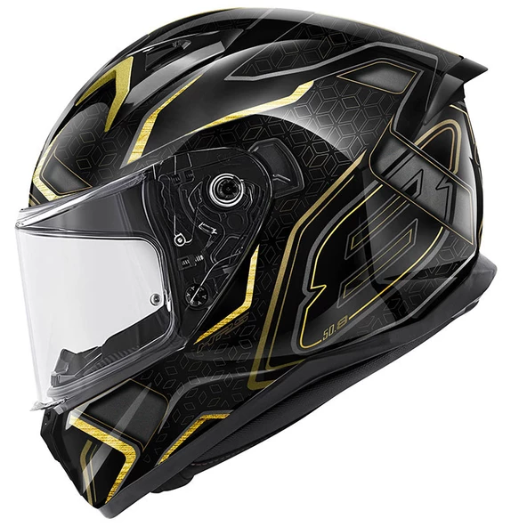 GIVI 50.8 MYSTICAL SİYAH-BRONZ-SARI KASK