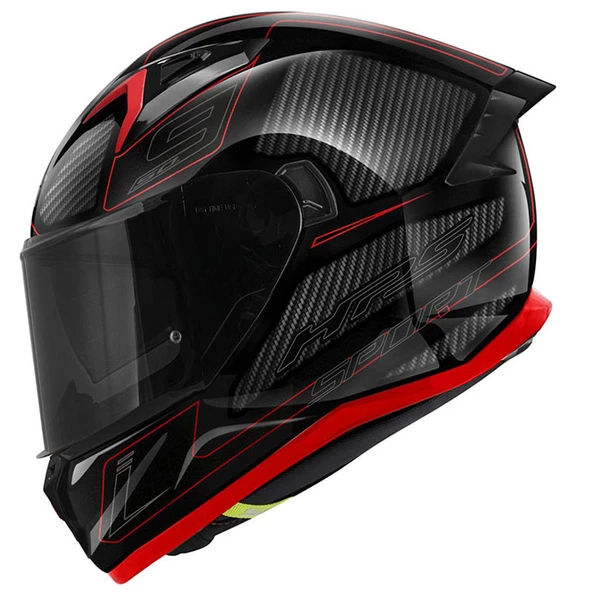 GIVI 50.9 ENIGMA SİYAH-TITANIUM-KIRMIZI KASK