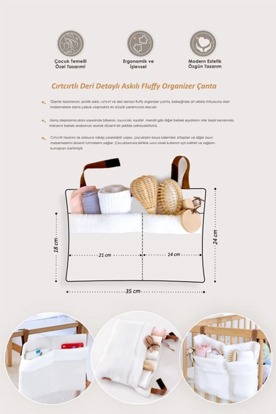 Bebek Askılı Organizer Melis - Resim 3