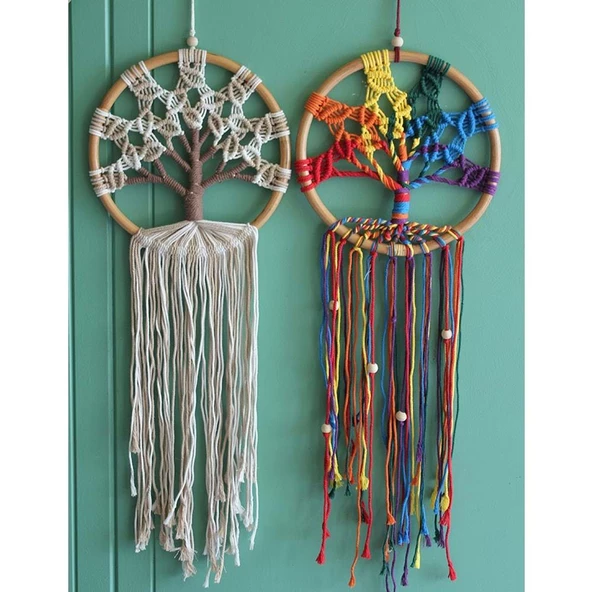 Himarry Rüya Kapanı Düş Kapanı Dream Catcher Hayat Ağacı