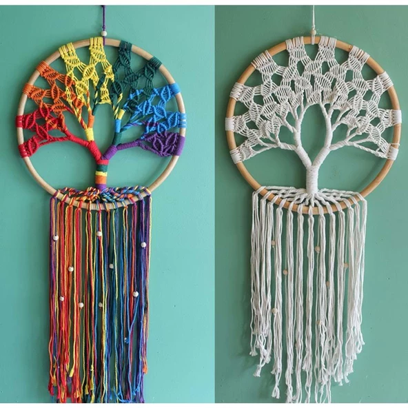 Himarry Rüya Kapanı Düş Kapanı Dream Catcher Hayat Ağacı - 2