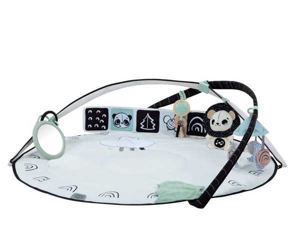 Tiny Love Müzikli Oyun Halısı Black White - 6