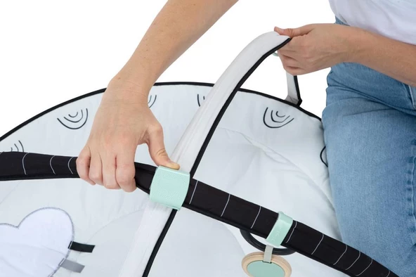 Tiny Love Müzikli Oyun Halısı Black White - 3