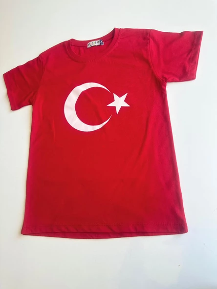 GALA ay yıldızlı türk bayraklı Tişört UNİSEX - 6