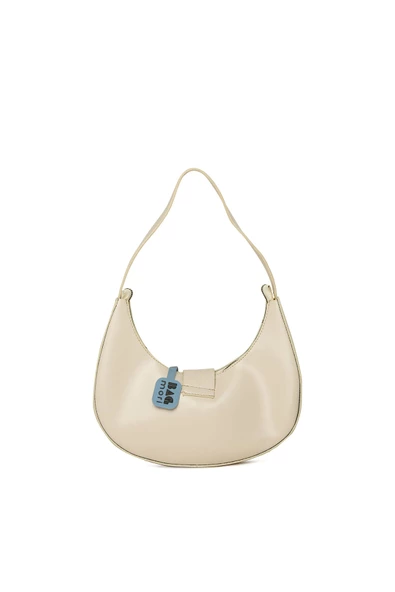 Bagmori Krem Oval Aksesuarlı Oval Baget - 3