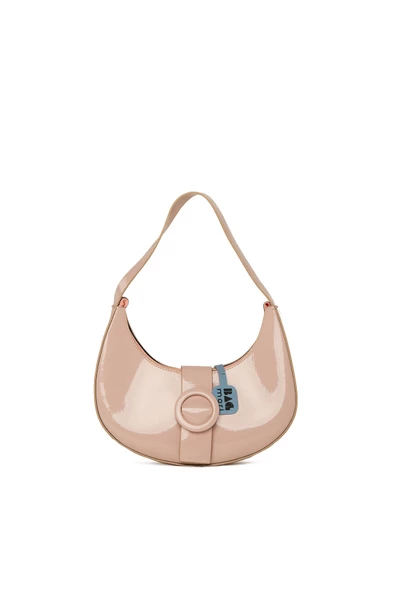 Bagmori Pudra Oval Aksesuarlı Oval Rugan Baget ürün görseli