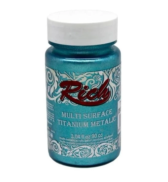 Rich Multi Surface Titanium 2574 Şeker Mavi Metalik 90 cc - 1