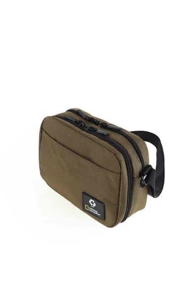National Geographic Omuz Askılı Çanta Haki N20903 - Resim 6