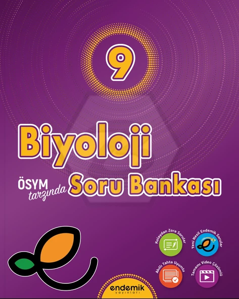 ENDEMİK 9.SINIF BİYOLOJİ SORU BANKASI