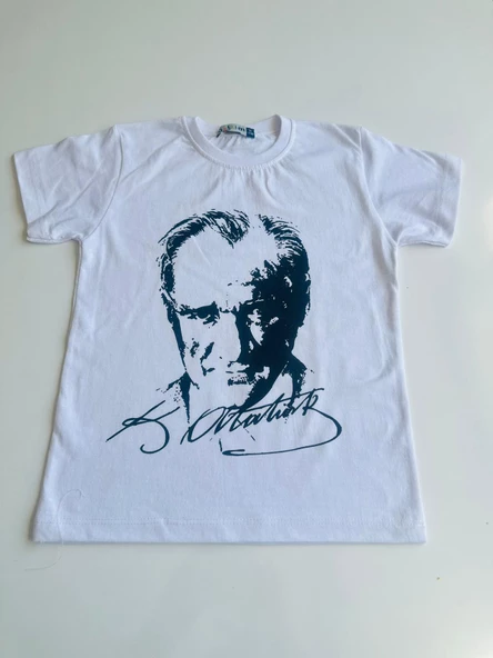 GALA ATATÜRK baskılı çocuk tişört - 5