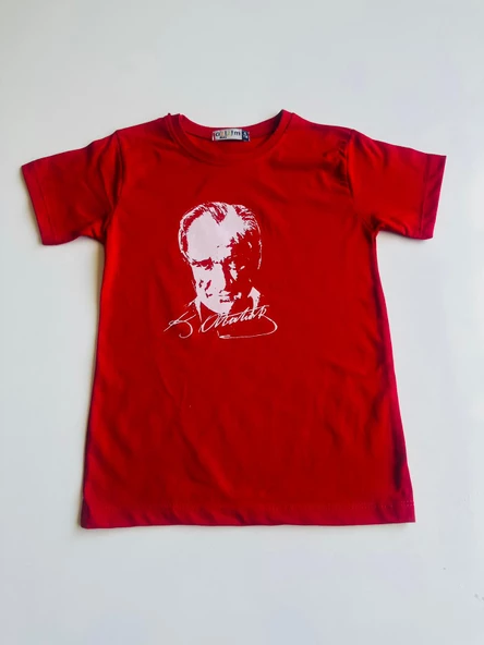 GALA ATATÜRK baskılı çocuk tişört - 8