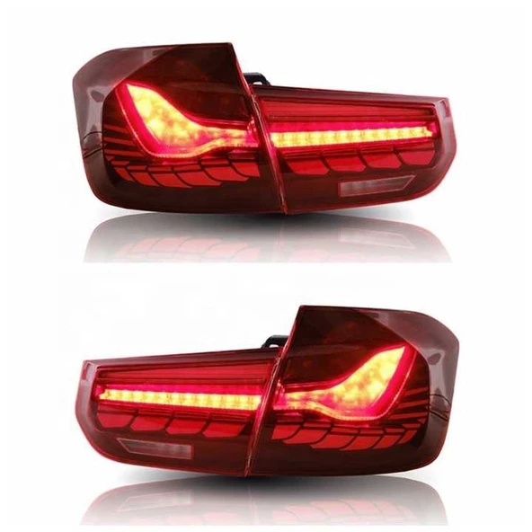 WENDERPARTS BA63212450113-STOP LAMBASI ANİMASYONLU DRAGON M4 GTS STYLE RED BMW F30 > 63212450113_/2402 - 1