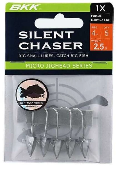 BKK Silent Chaser-Prisma Darting LRF Jighead  6 no 1.8 gr