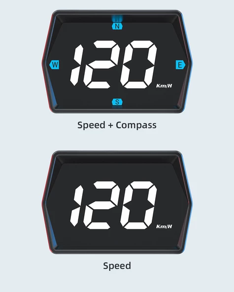 HUD Dijital Hız Ekranı - 6