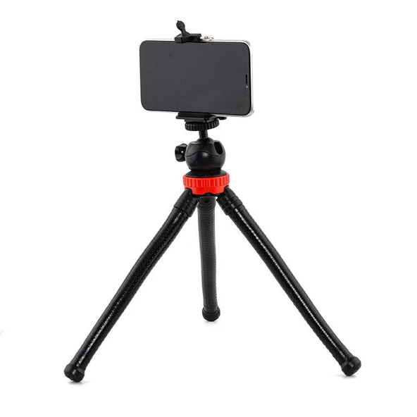 Tripod İstediğiniz Şekle Girebilen 3 Tane Ahtapot Ayak (Flexible)