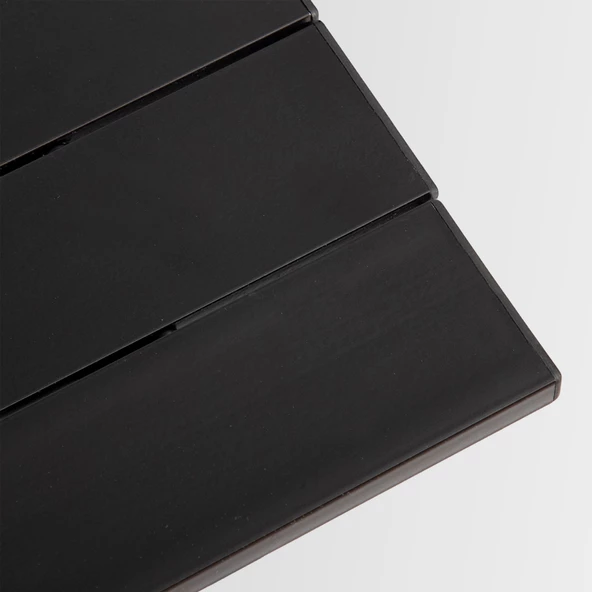 FUNKY CHAIRS Siyah Katlanabilir Kamp Masası Büyük (71 x 68 x 62cm) - 6