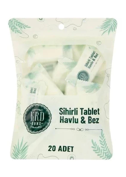 KRD HOME KRD-5708 SİHİRLİ TABLET HAVLU & BEZ - 3