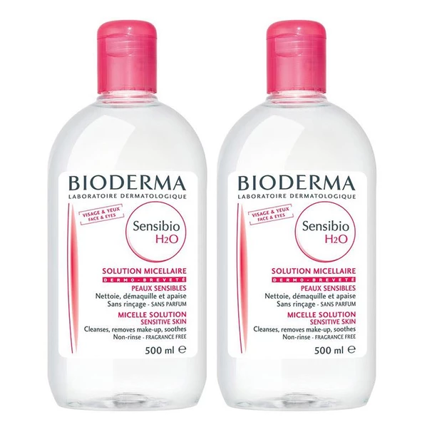 Bioderma Sensibio H2O İkili Set 500 ml + 500 ml