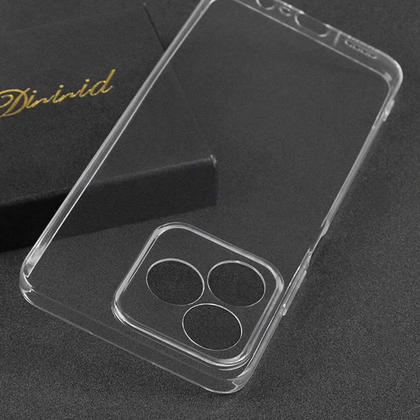 Realme Note 50 Kılıf Kamera Korumali Süper Silikon Kapak - Resim 3