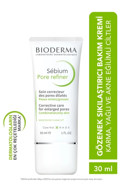 SEBIUM PORE REFINERY SKIN RENEWAL CARE CREAM COMBINATION AND OILY SKIN 30 ML GKHAİR364