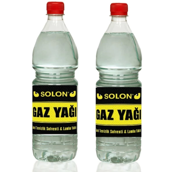 Gaz Yağı  Lamba Yakıtı & Genel Temizlik Solventi 2 Adet 750ml.