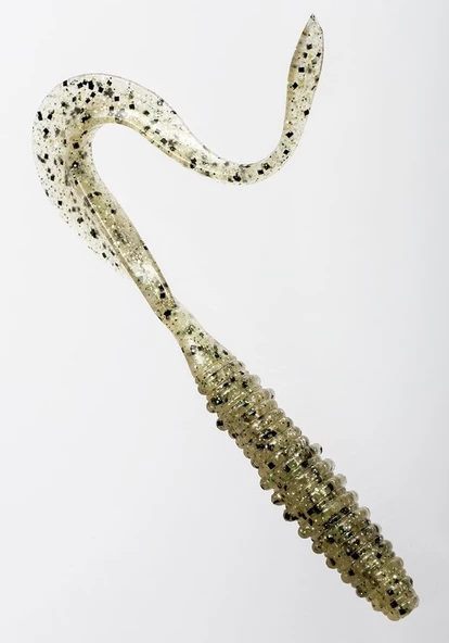 Keitech Mad Wag Mini 8.9cm (3.5") #320 Silver Shad Kokulu Silikon Kurt - Resim 2