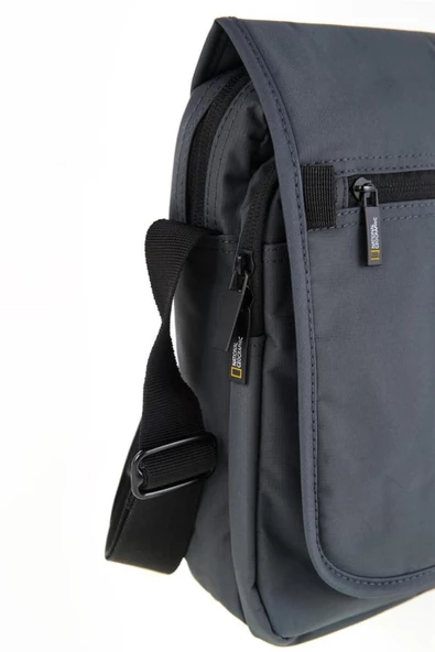 National Geographic Çapraz Omuz Askılı Çanta Gri N18385 - Resim 3