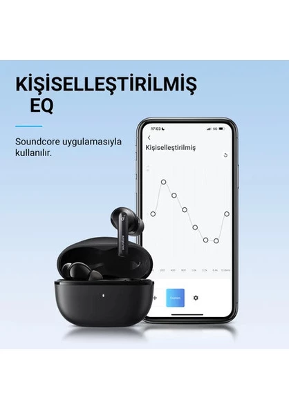 Anker SoundCore Life Note 3i TWS ANC Kulak İçi Bluetooth Kulaklık Siyah - 4