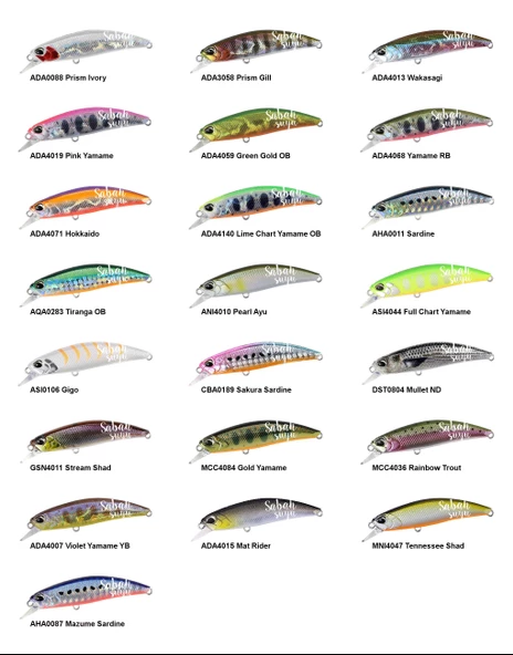 Duo Spearhead Ryuki 60S ADA4140 Lime Chart Yamame OB - Resim 3