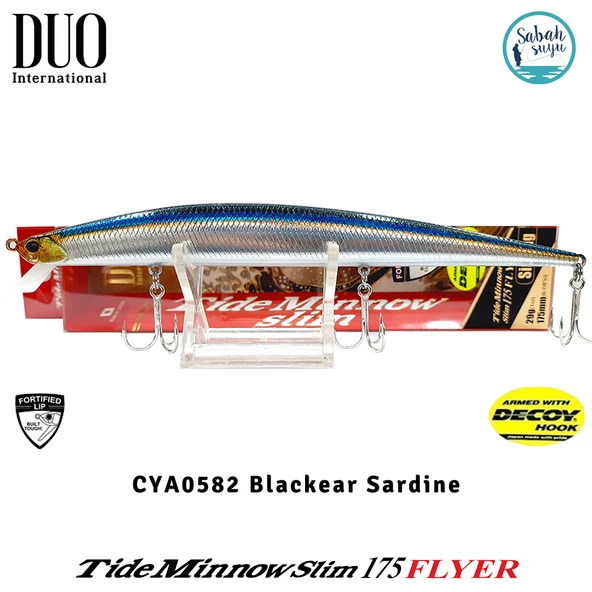 Duo Tide Minnow Slim 175 FLYER CYA0582 Blackear Sardine