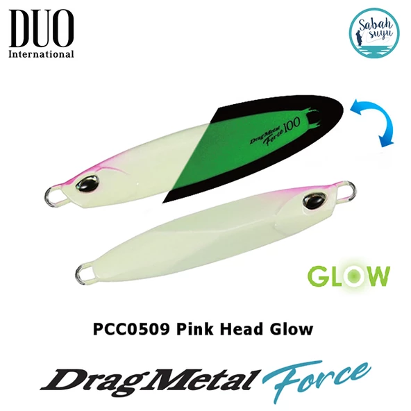 Duo Drag Metal Force Jig 150gr. 97mm PCC0509 Pink Head Glow ürün görseli