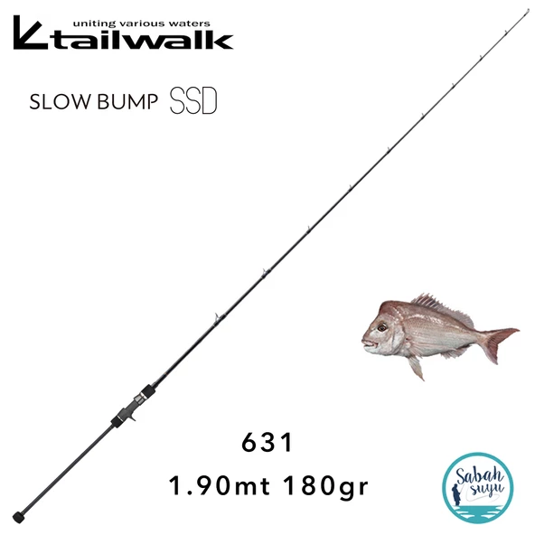 Tailwalk Slow Bump SSD 631 (1P) Slow Jigging Kamış 190cm 180gr