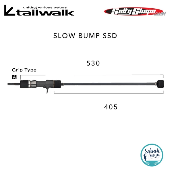 Tailwalk Slow Bump SSD 631 (1P) Slow Jigging Kamış 190cm 180gr - 2