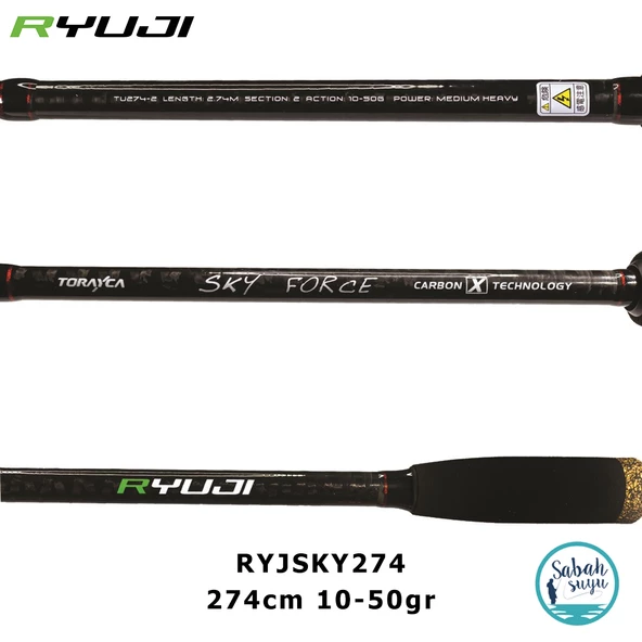Ryuji Sky Force 2.74mt 10-50gr (2P) Spin Kamış - 2