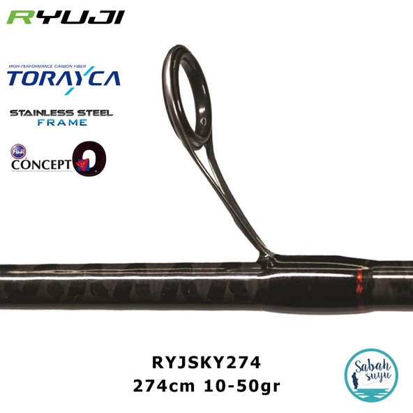 Ryuji Sky Force 2.74mt 10-50gr (2P) Spin Kamış - 3