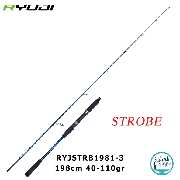 Ryuji Strobe II 1.98mt 40-110gr (S2P) Jigging Kamış