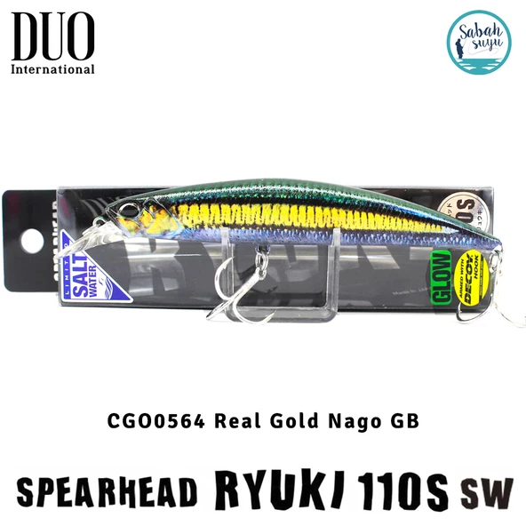 Duo Spearhead Ryuki 110S SW CGO0564 Real Gold Nago GB