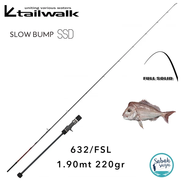 Tailwalk Slow Bump SSD 632/FSL (S2P) Slow Jigging Kamış 190cm 220gr