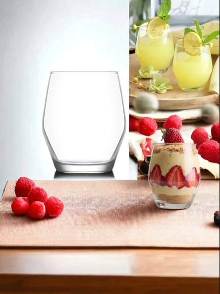 Girist Home Ella 6 Lı Meşrubat ve Su Bardağı 370 cc - 4