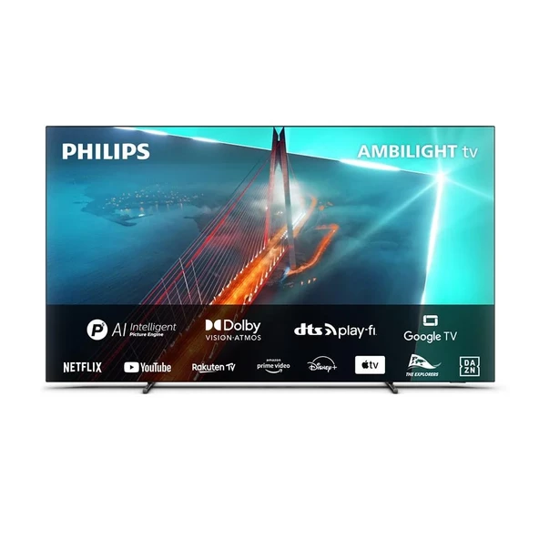 Philips Ambilight TV OLED708 48''(121 cm) 4K UHD Dolby Vision,Dolby Atmos,Google