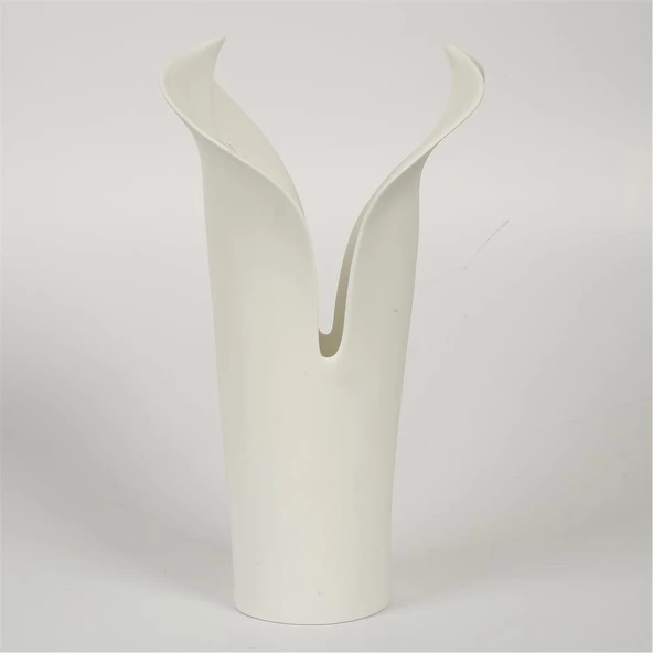 Vitale Beyaz Starliçe Vazo 26*26*29 Cm AK.JM00015