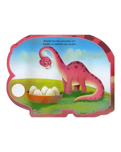 Şekilli Hayvanlar Serisi - Brachiosaurus Parıltı Yayınları - Resim 2