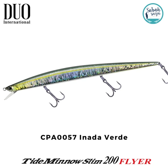 Duo Tide Minnow Slim 200 FLYER CPA0057 Inada Verde - 1