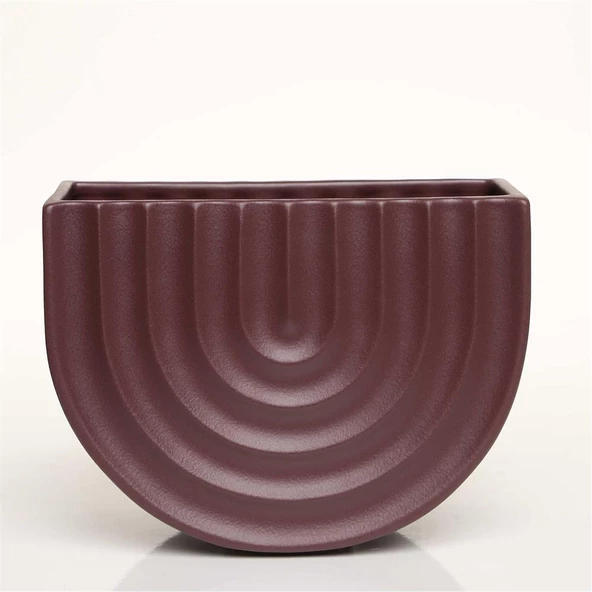 Vitale Oasıs Bordo Vazo Orta 21*11*16 Cm AK.JL0006