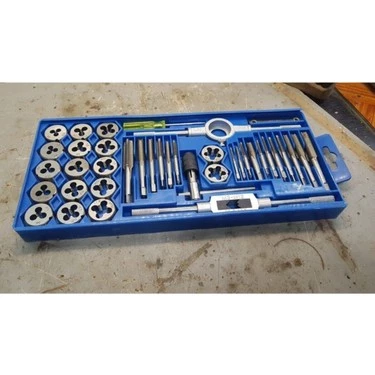 Rico RC3240 Pafta Kılavuz Yiv Diş Açma Seti 40 Parça - Resim 2