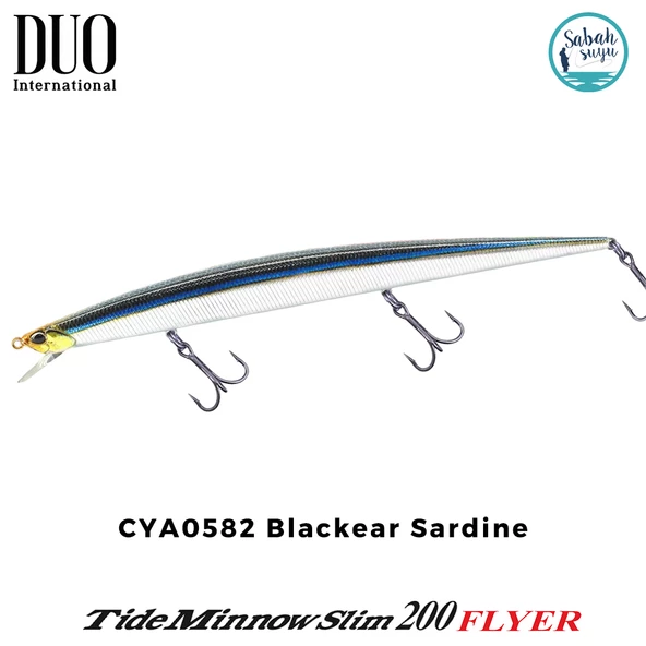 Duo Tide Minnow Slim 200 FLYER CYA0582 Blackear Sardine