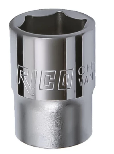 Rico 12 mm 1/4 Lokma 6 Köşe 007-RC3812 ürün görseli