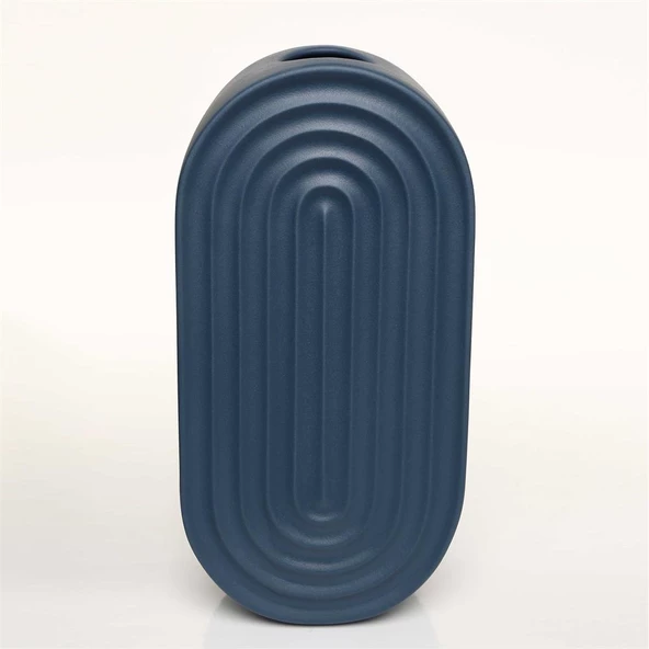 Vitale Oasıs Mavi Vazo Büyük 15*11*31 Cm AK.JL0002
