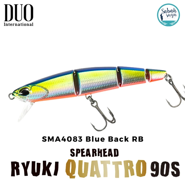 Duo Spearhead Ryuki Quattro 90S SMA4083 Blue Back RB